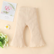 3-Piece Romper Outfit with Flared Pants & Headband