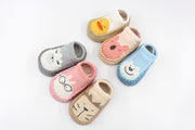 Animal Print Socks Shoes – Non-Slip Soft Sole Indoor Shoes - Aristo Baby 