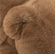 Lying Bear Plush Toy -Sleep Companion & Huggable Pillow