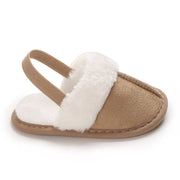 Plush Slippers | Warm Fleece-Lined Soft Sole Booties