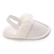 Plush Slippers | Warm Fleece-Lined Soft Sole Booties