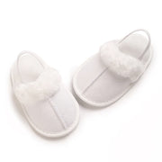 Plush Slippers | Warm Fleece-Lined Soft Sole Booties