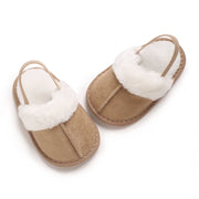 Plush Slippers | Warm Fleece-Lined Soft Sole Booties