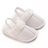Plush Slippers | Warm Fleece-Lined Soft Sole Booties