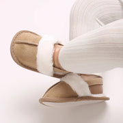 Plush Slippers | Warm Fleece-Lined Soft Sole Booties