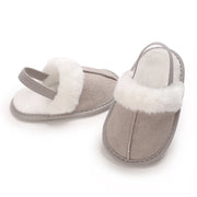 Plush Slippers | Warm Fleece-Lined Soft Sole Booties