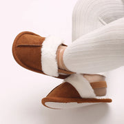 Plush Slippers | Warm Fleece-Lined Soft Sole Booties