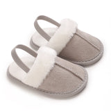 Plush Slippers | Warm Fleece-Lined Soft Sole Booties
