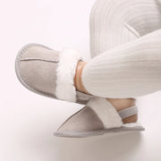 Plush Slippers | Warm Fleece-Lined Soft Sole Booties
