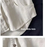 Oversized Button-Down Spring Shacket