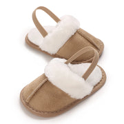 Plush Slippers | Warm Fleece-Lined Soft Sole Booties