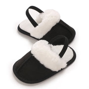 Plush Slippers | Warm Fleece-Lined Soft Sole Booties