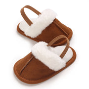 Plush Slippers | Warm Fleece-Lined Soft Sole Booties