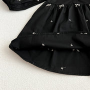 Matching Sister Vintage Lace Collar Romper & Dress