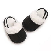 Plush Slippers | Warm Fleece-Lined Soft Sole Booties