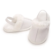 Plush Slippers | Warm Fleece-Lined Soft Sole Booties