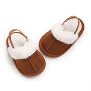Plush Slippers | Warm Fleece-Lined Soft Sole Booties