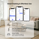 Smart Bluetooth Baby Thermometer Fiver Tracker