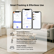 Smart Bluetooth Baby Thermometer Fiver Tracker