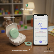 Smart Wearable Baby Thermometer Fiver Tracker