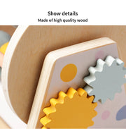 Wooden 3-in-1 Rolling Drum