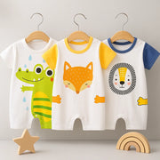 Cartoon Animal Printed Romper