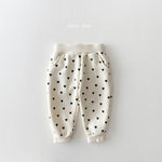 2-Piece Heart Printed Cotton Sweater and Pants Set - Aristo Baby 