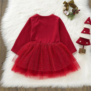 Baby Girl Christmas Red Dress | Holiday Outfit-Aristo Baby