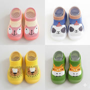 Baby Animal Print Shoes – Soft Sole Non-Slip First Walkers - Aristo Baby 