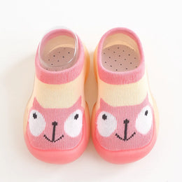 Baby Animal Print Shoes – Soft Sole Non-Slip First Walkers - Aristo Baby 