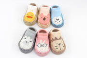 Animal Print Socks Shoes – Non-Slip Soft Sole Indoor Shoes - Aristo Baby 