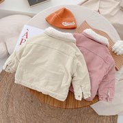 Korean style thick kids jacket coat