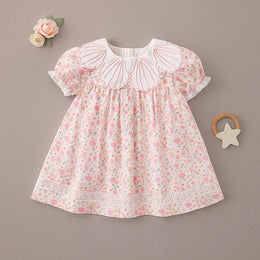 Pink Floral Princess Dress