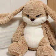 Angry Rabbit Plush Toy : The Grumpy Guardian Bunny