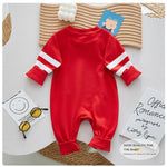 Sports Style Long Sleeve Cotton Romper - Aristo Baby 