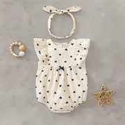 Korean Style Romper with Headband