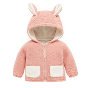  Polar Fleece Animal Jacket – Hooded Zipper Coat-Aristo Baby