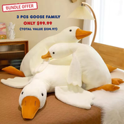 Giant Goose Plush Toy - Sleep Buddy & Pillow (3 Size)