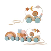 Montessori Wooden Train Toy Set